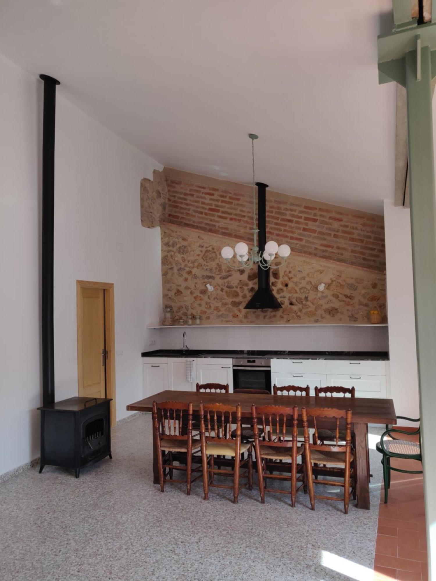 L'Almassera - Chimenea Y Montana Para Grupos En Aielo De Rugat Ayelo de Rugat Εξωτερικό φωτογραφία